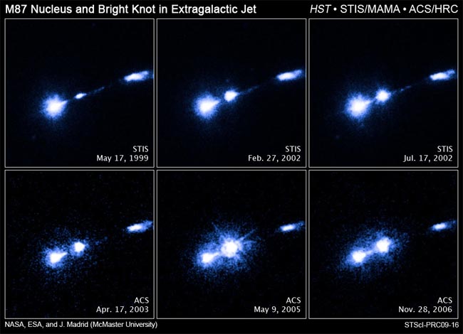 Black Hole Creates Spectacular Light Show